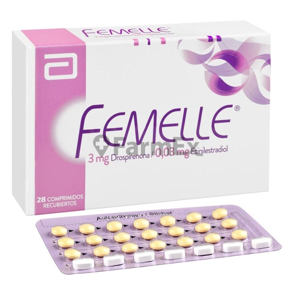 Femelle x 28 comprimidos Farmex-VidaTres-Persistente